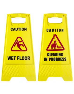 Enov Floor Sign CAUTION WET FLOOR CLEANING in PROGRESS