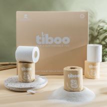 Tiboo 3-Ply Sugarcane Toilet Rolls