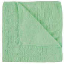 JanSan Microfibre Cloths Green 40x40cm Pack of 10