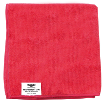 Unger Cloths, MicroWipe UltraLite, Red
