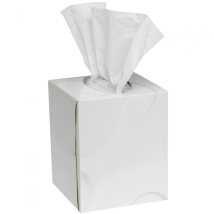JanSan Boutique Cube Facial Tissues White