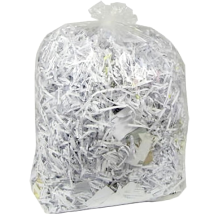 JanSan Biodegradable 90L Heavy Duty Refuse,Sacks Clear