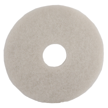 JanSan Floor Polishing Pads 43cm / 17" White