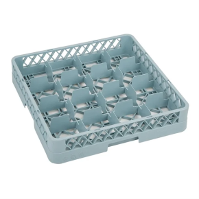 Glass Rack, 16 Compartment, 500x500mm
