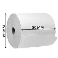 Printer Roll, Thermal, 80x60