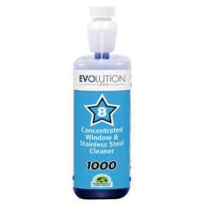 Window & Stainless Steel Cleaner, Easidose, ED8, 1L