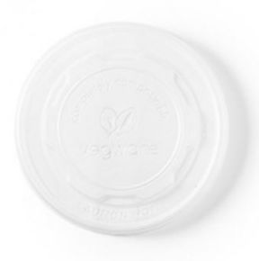 Lid for Soup Container, Vegware, 12oz - 32oz, CPLA