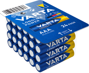 Batteries, Alkaline, Longlife, AAA