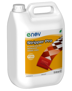Enov F090 Stripper Pro, Floor Polish Remover, Rinse Free, 5L