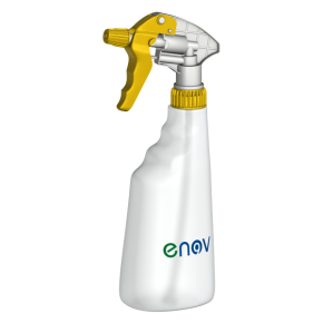 enov Graduated Bottle 600ml & Trigger Spray - Yellow