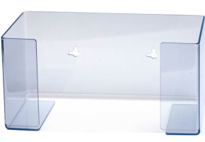 JanSan Disposable Glove Holder, Acrylic, 1 Tier