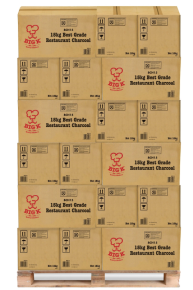 Charcoal, Restaurant Grade, Flama, 15kg, Pallet of 42