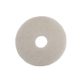 JanSan Floor Polishing Pads 40cm / 16", White