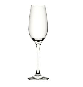 Champagne Flute, Amber, 7oz
