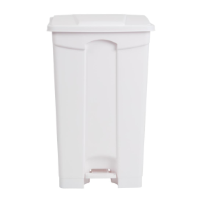 Pedal Bin, White, 87L
