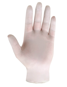 JanSan Vinyl Gloves, Powder Free, Large, Clear