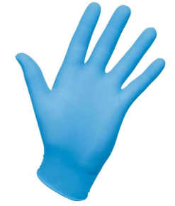 JanSan Vinyl Gloves, Powdered, Small, Blue