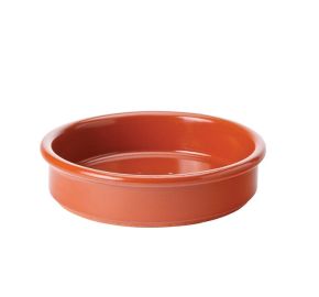 Tapas Dish, Terracotta, 5"