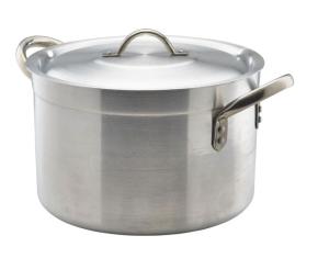 Stew Pan (with Lid), Aluminium, 5.5L