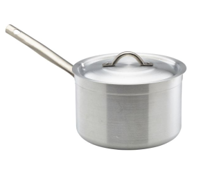 Sauce Pan (with Lid), Aluminium, 5.5L