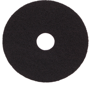 Floor Maintenance Pads , Black, 17" (Case of 5)
