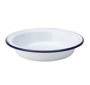 Pie Plate, Enamel, 7.25''