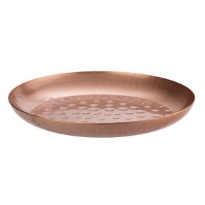 Vintage Copper Seafood Tower Serving Bowl (35cm)