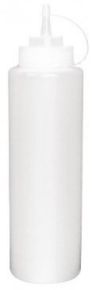 Squeeze Sauce Bottle, Clear, 35oz
