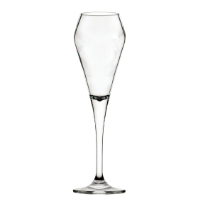Polycarbonate Wine Glass, Lucent Peak Champagne, 7oz