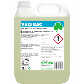 Clover 234 Vegibac Bactericidal Vegetable,& Salad Wash