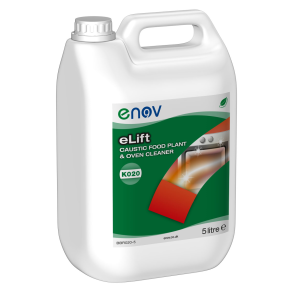 Enov K020 eLift, Caustic Food Plant & Oven Cleaner, 5L