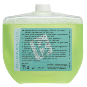 Bay West 9602 Bactericidal Foam Soap,Cartridges (8 800 mL)