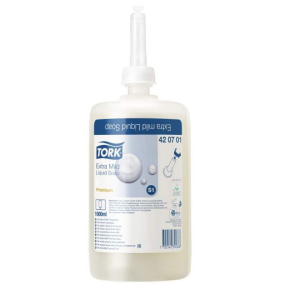 Tork S1 420701, Premium Liquid Soap, Extra Mild 1L