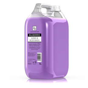 London Fine Soaps, Luxury Hand Hair & Body Wash, Bilberrie, 5L