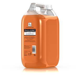 London Fine Soaps, Luxury Shampoo, Peach Sorbet, 5L
