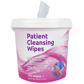 JanSan Patient Cleansing Wipes Bucket (150 Wipes)
