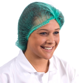 JanSan Mob Cap Disposable Green