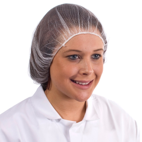 JanSan Mesh Hairnet White