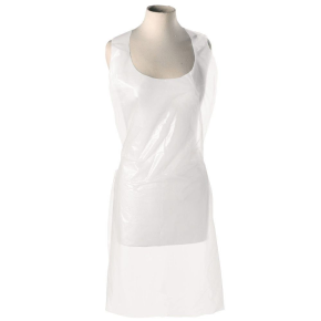 JanSan Disposable Polythene Apron Roll,White