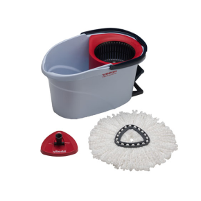Vileda UltraSpin Bucket and Spin Wringer 10 Litre Red