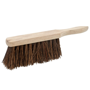 JanSan Wooden Banister Brush Stiff Coco,11"