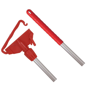 JanSan Kentucky Aluminium Handle & Plastic Fitting 54" 137cm Red