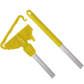 JanSan Kentucky Aluminium Handle & Plastic Fitting 54" 137cm Yellow