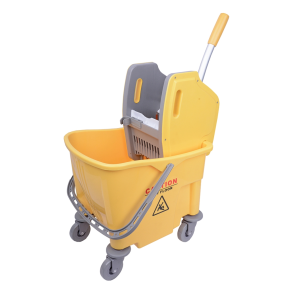 JanSan Buffalo Kentucky Bucket & Plastic,Wringer 25 Litre Yellow