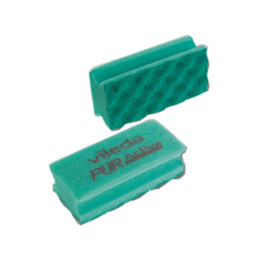 Vileda PurActive Foam Backed Scourer Green