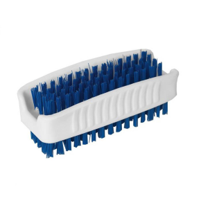 JanSan Double Sided Nail Brush Blue