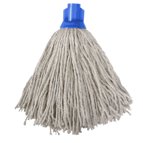 JanSan Socket Mop Head, 160g PY 12oz, Blue