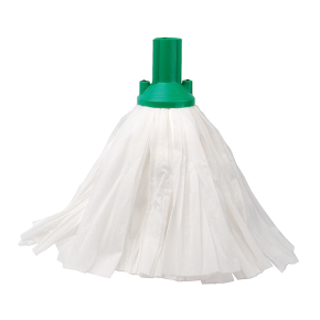 JanSan Exel Big White Mop Head 117g,Large Green