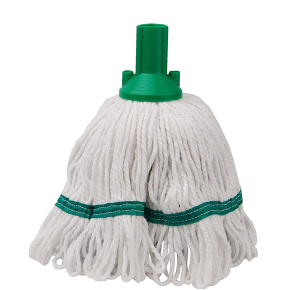 JanSan Exel Revolution Mop Head, Synthetic, 250g, Green