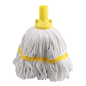 JanSan Exel Revolution Mop Head, Synthetic, 250g, Yellow